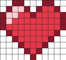 Detected bead grid from a scanned pattern