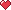 Pixel heart used as a bead blueprint