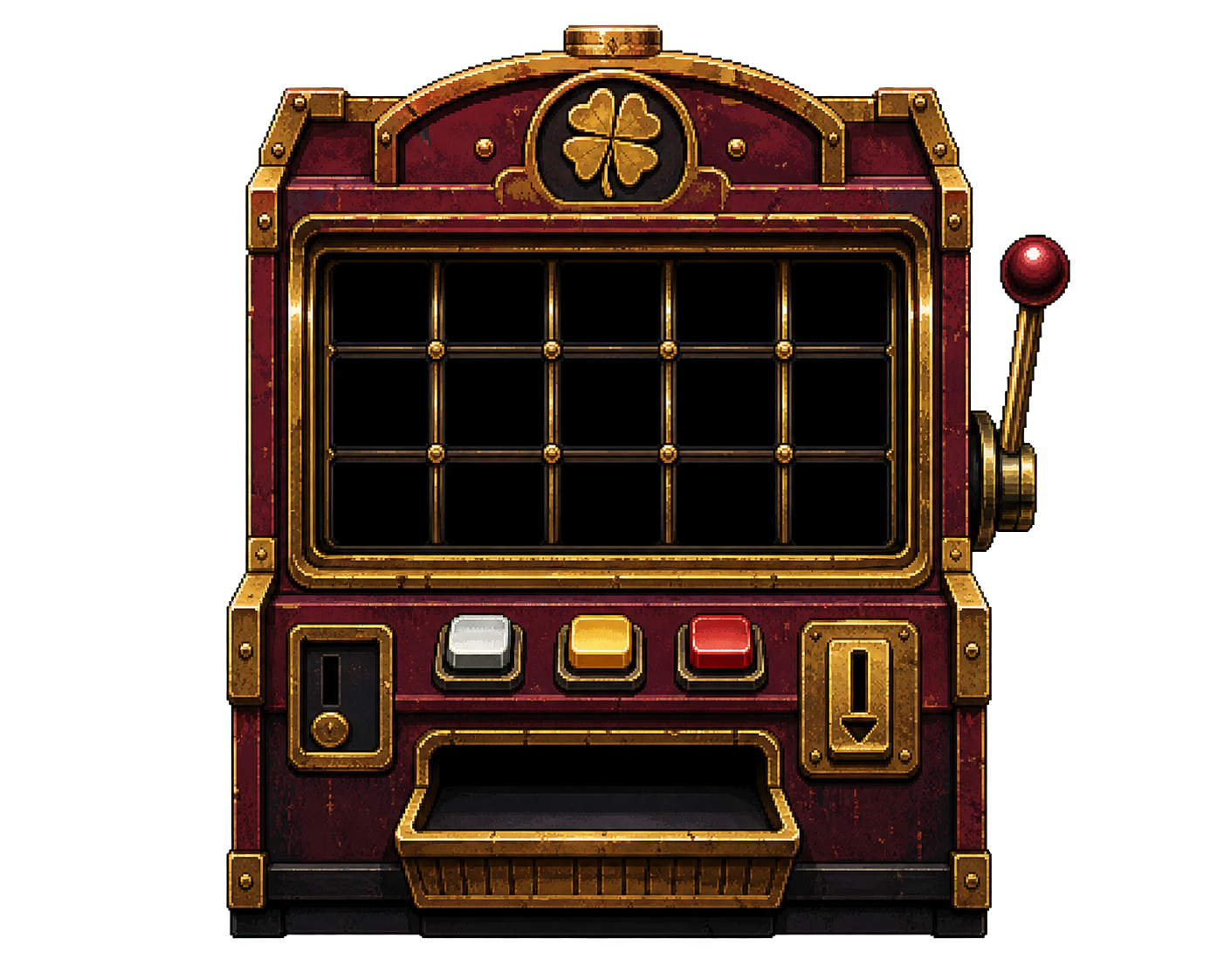 CloverPit slot machine art