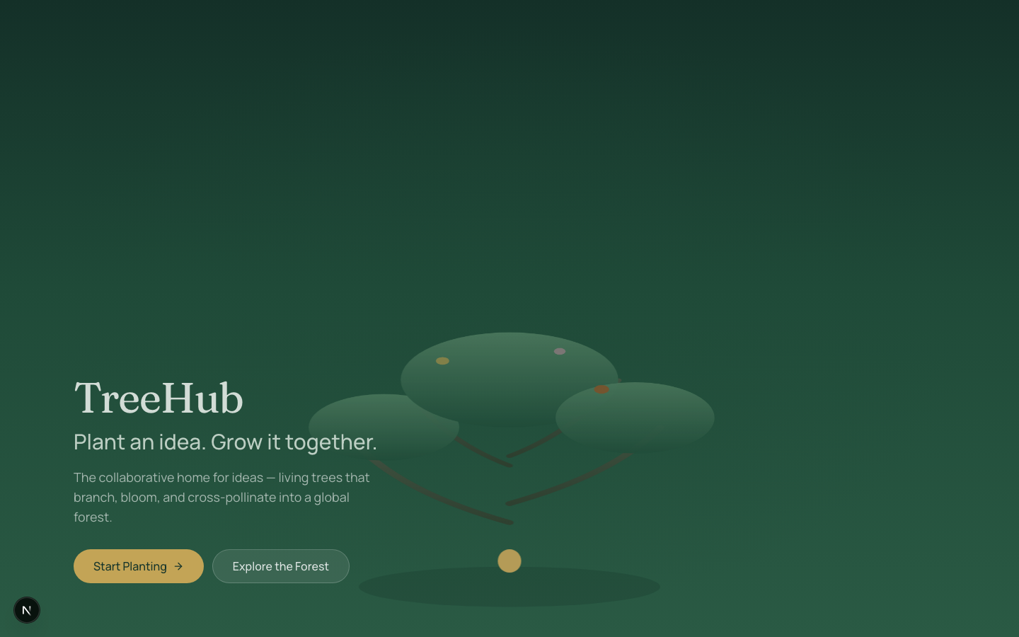 TreeHub idea canvas
